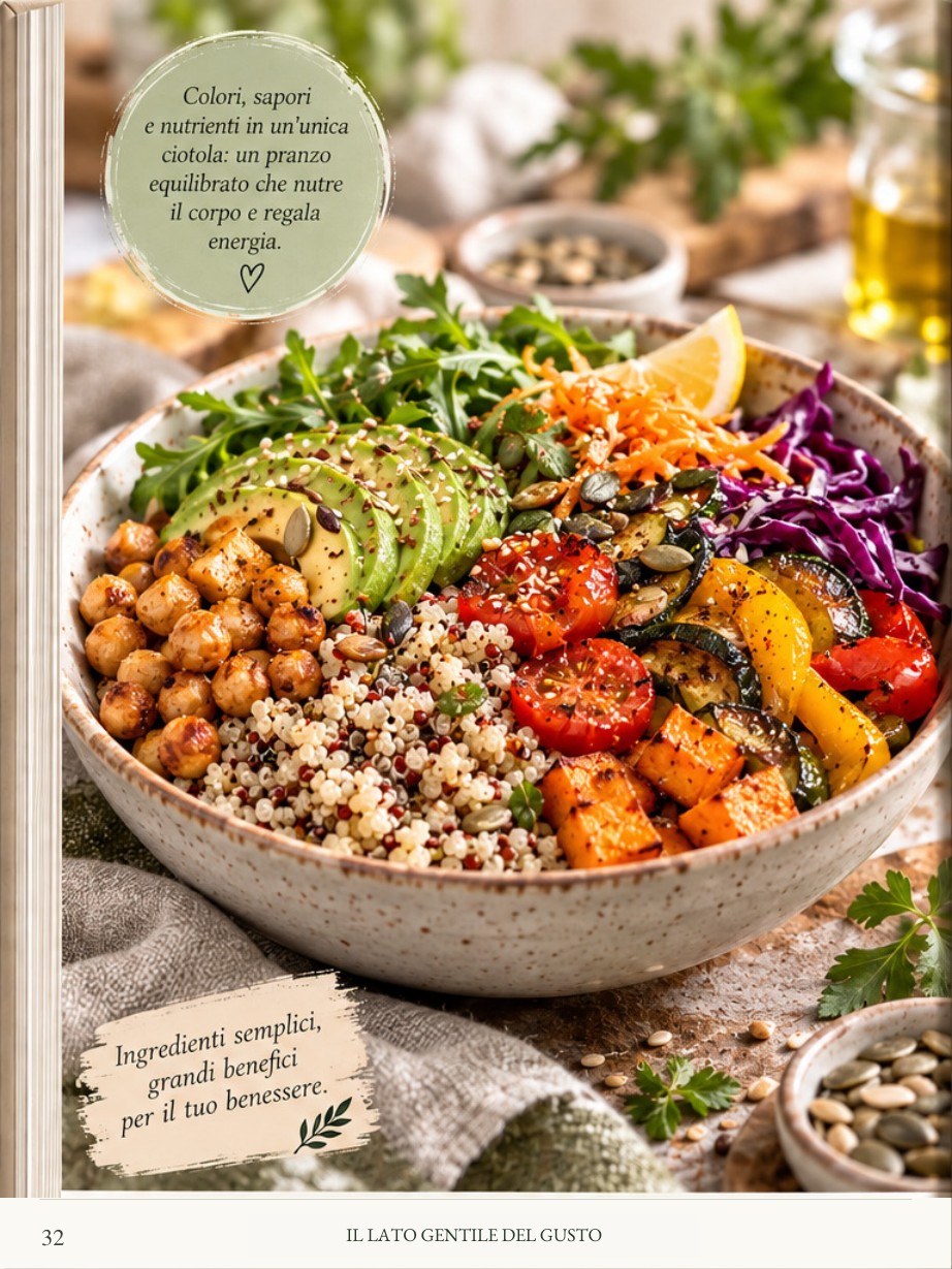 Bowl di quinoa e verdure, immagine dal ricettario